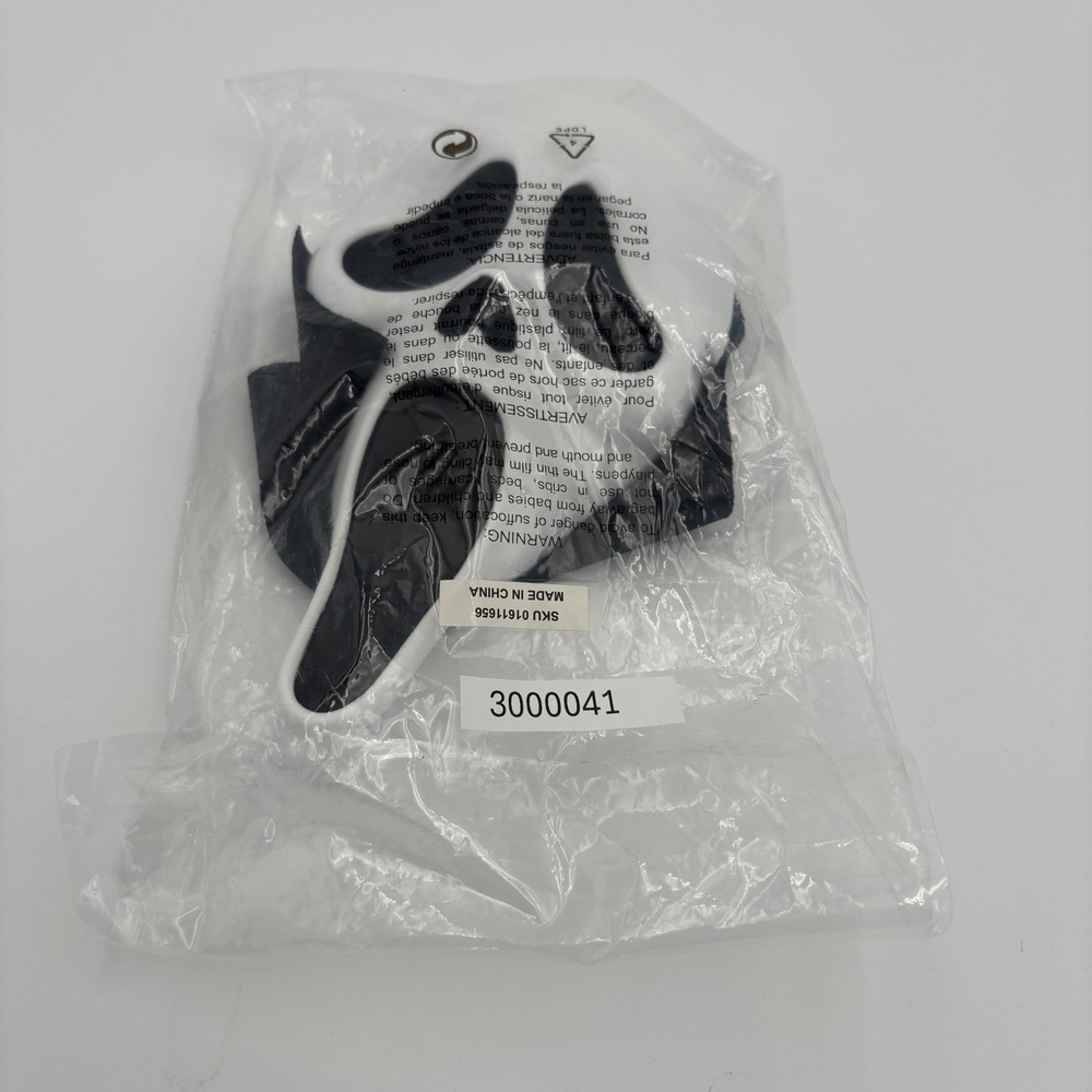 Ghostface Scream Mask Adult One Size White Black New Horror Halloween Cosplay